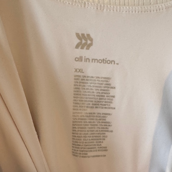 All In Motion Black Pleated Sleeveless Athletic Dress - Picture 3 of 3